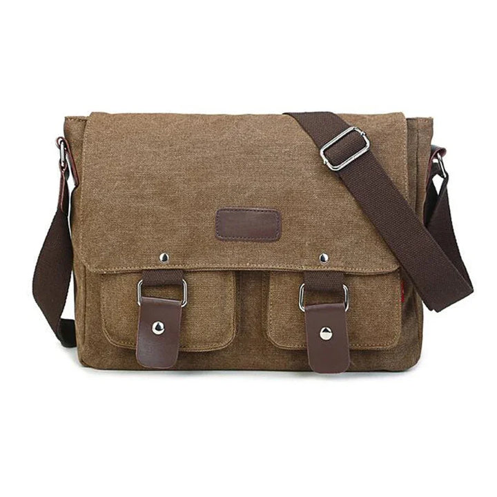 Vintage Canvas Men Casual Crossbody Bag