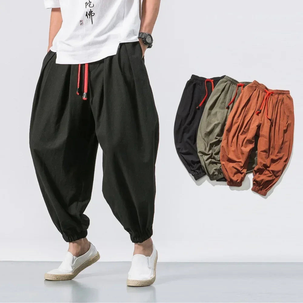 Harem™ Cotton and Linen Jogger Sweatpants