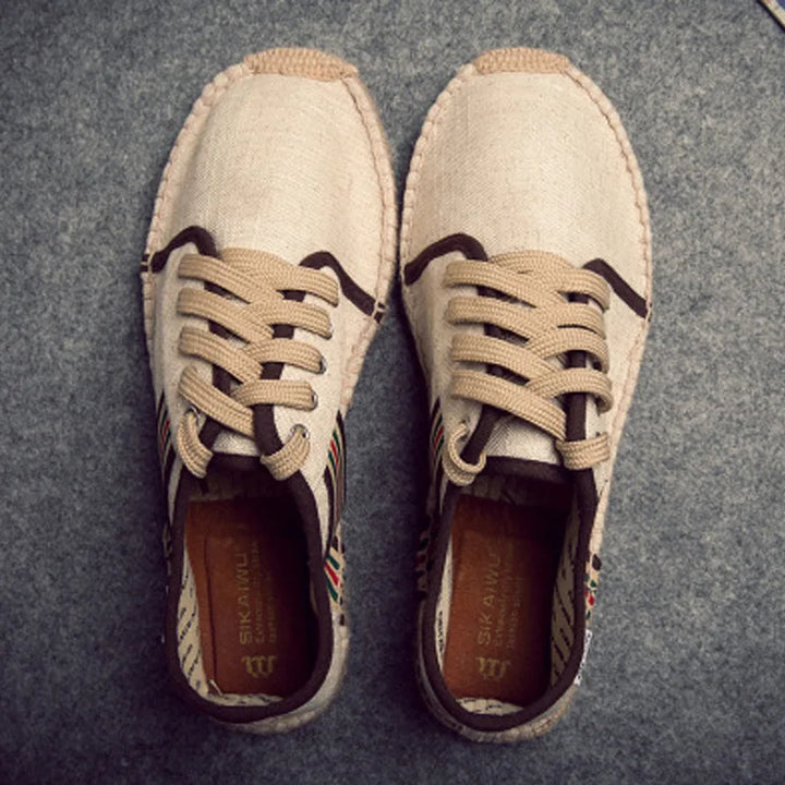 High Quality Canvas  Espadrilles Fisherman Shoes