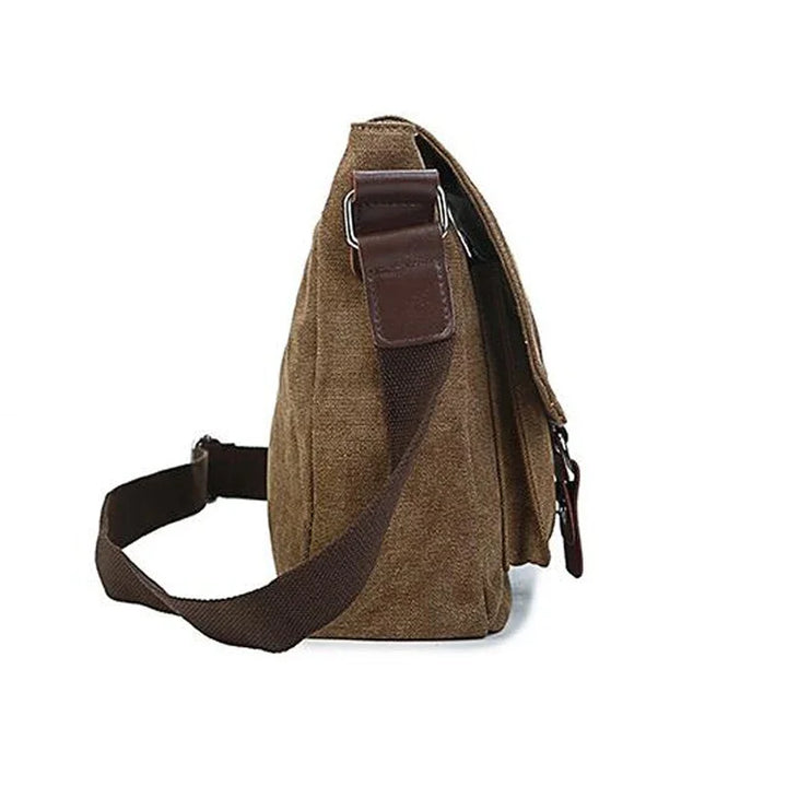 Vintage Canvas Men Casual Crossbody Bag