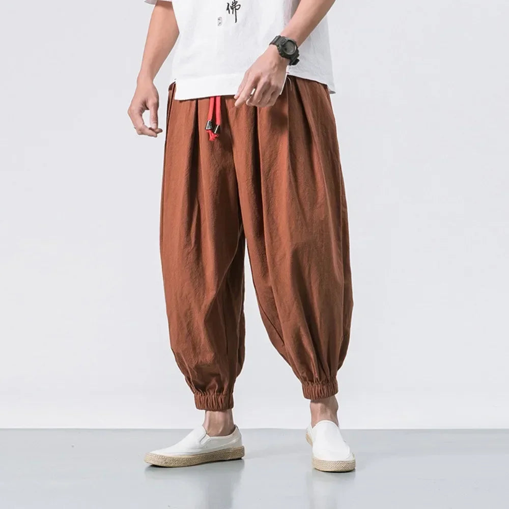 Harem™ Cotton and Linen Jogger Sweatpants