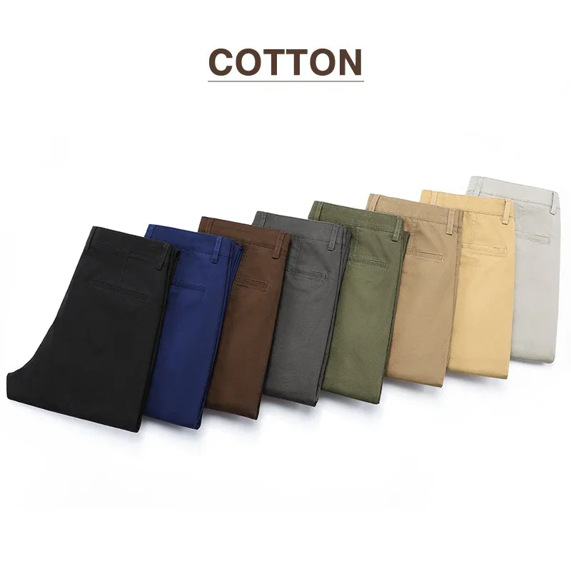 Max™ 97% Cotton Men's Pants  Khaki