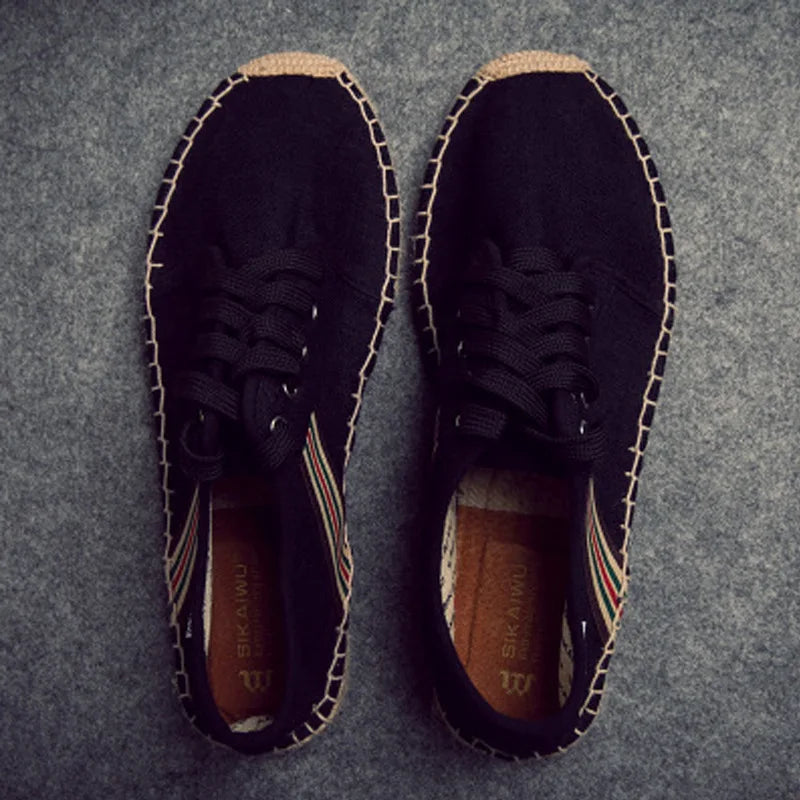 High Quality Canvas  Espadrilles Fisherman Shoes