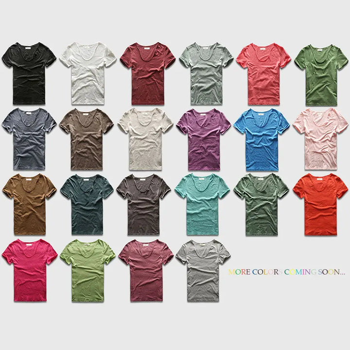 Mark™Men’s Premium Cotton T-Shirt(1+1 Free)