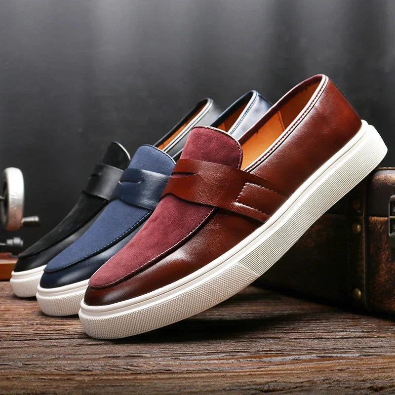 Saville |Leather Sneakers