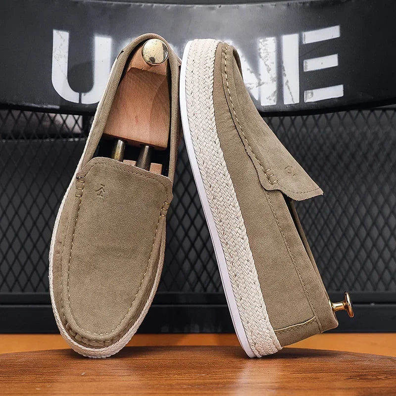 Danny | Suede Loafers