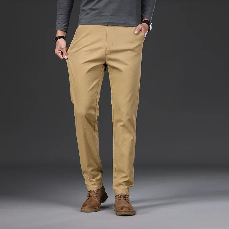 Max™ 97% Cotton Men's Pants  Khaki