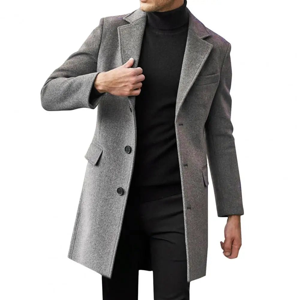 LONDIS™ Elegant Long Men's Coat