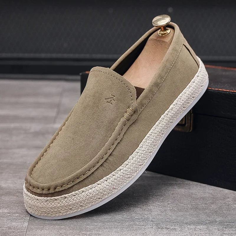 Danny | Suede Loafers