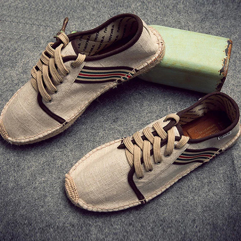 High Quality Canvas  Espadrilles Fisherman Shoes