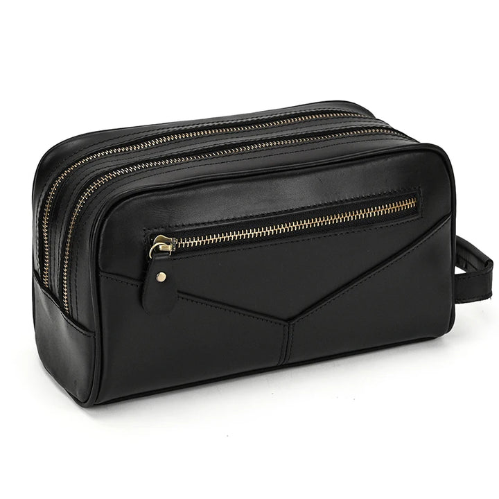 Cowhide Travel toiletry bag