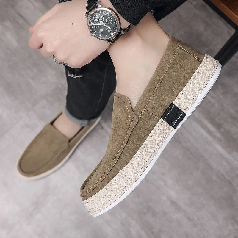 Danny | Suede Loafers