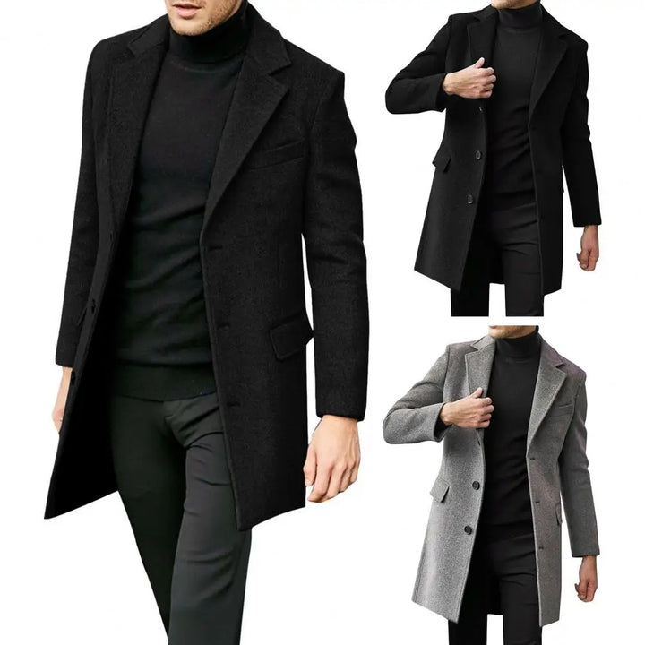 LONDIS™ Elegant Long Men's Coat