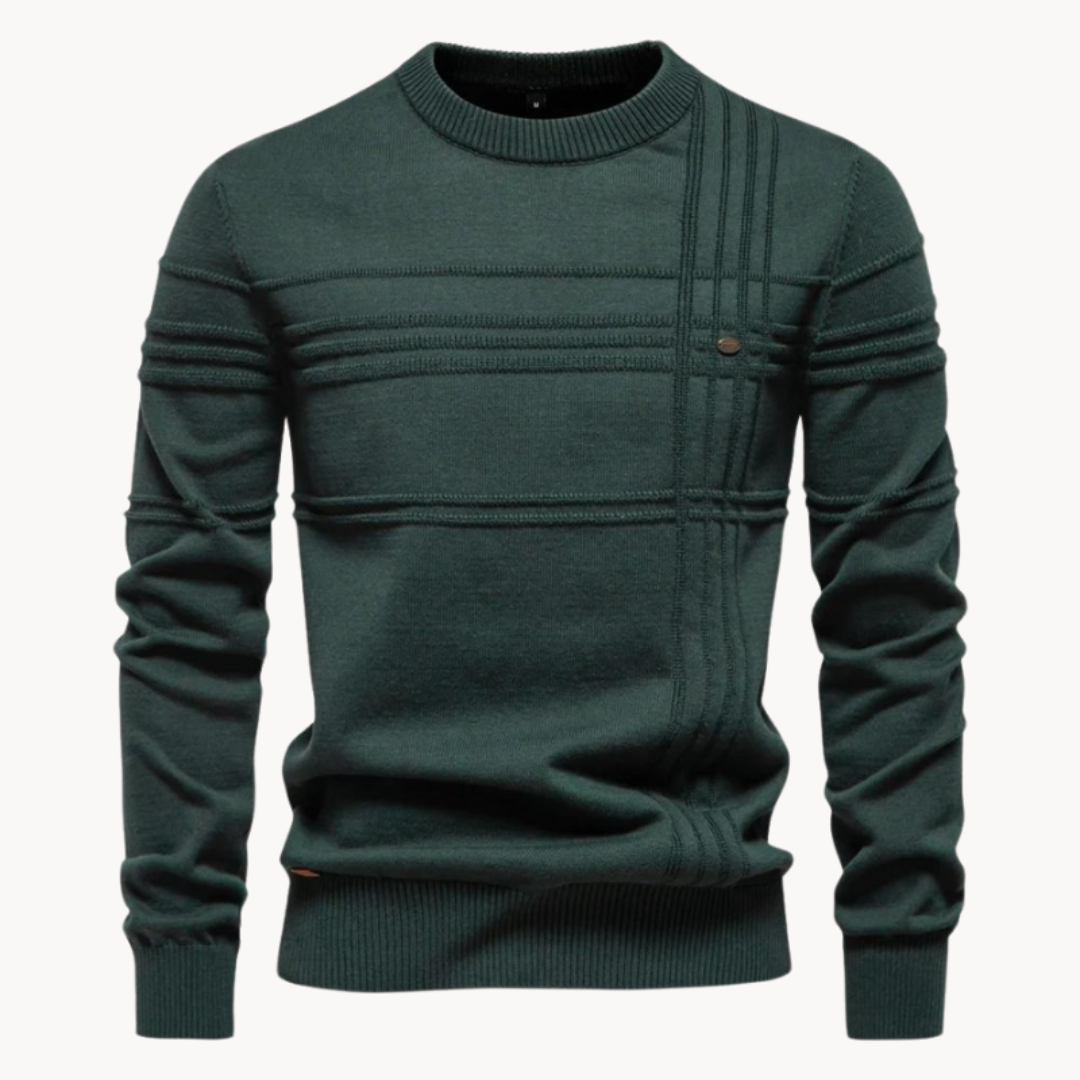 Ason | Check Sweater
