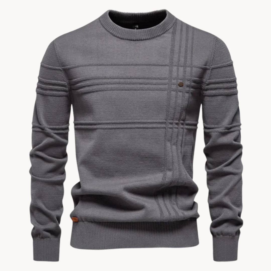 Ason | Check Sweater