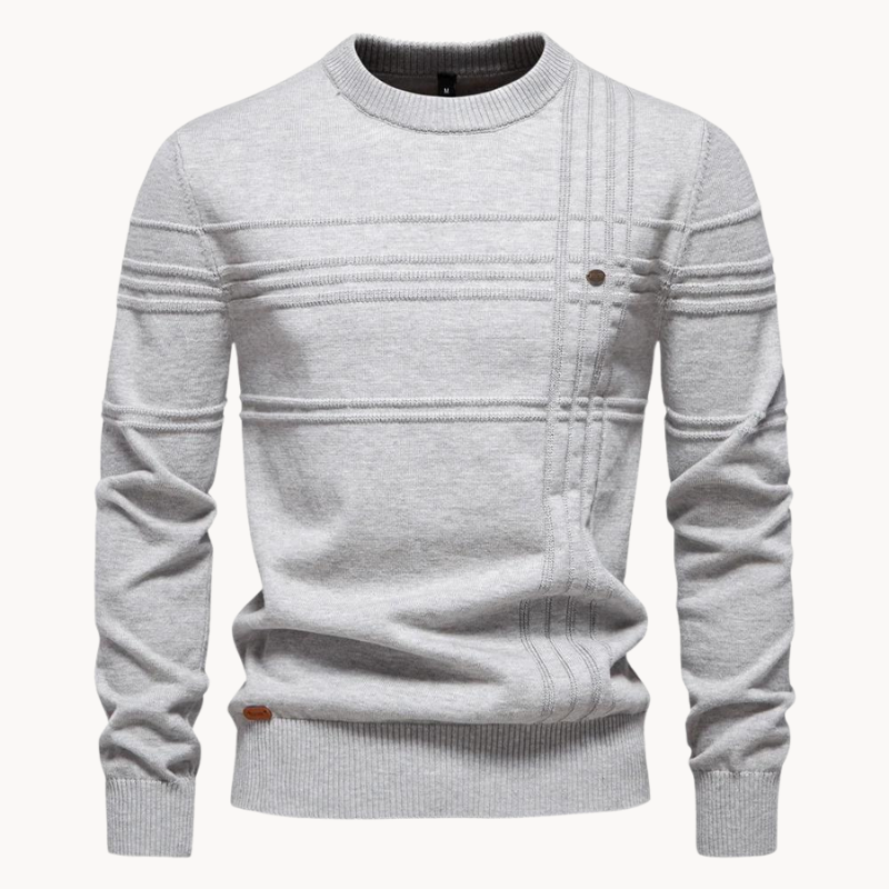 Ason | Check Sweater