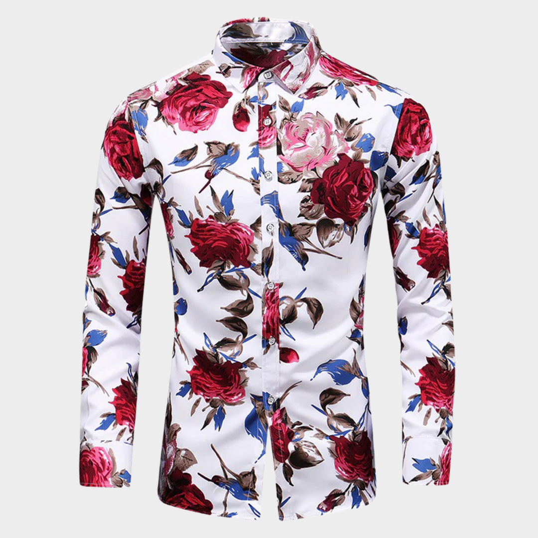 Henry | Shirt with Flowers