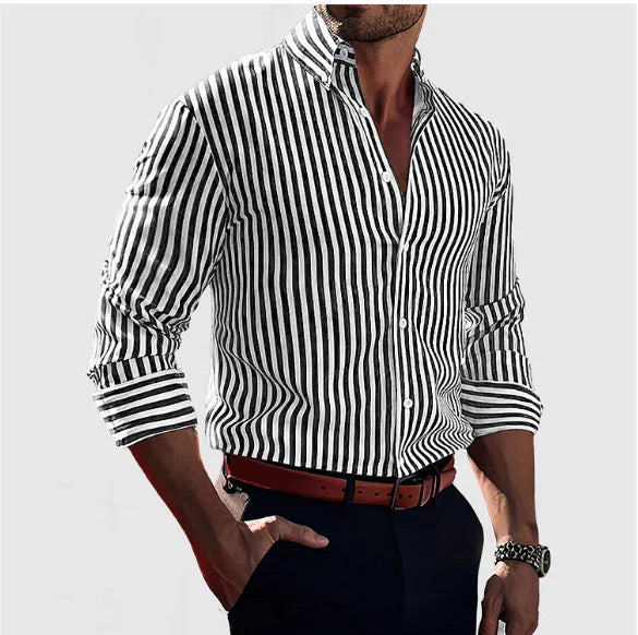 Antonio| Striped Shirt