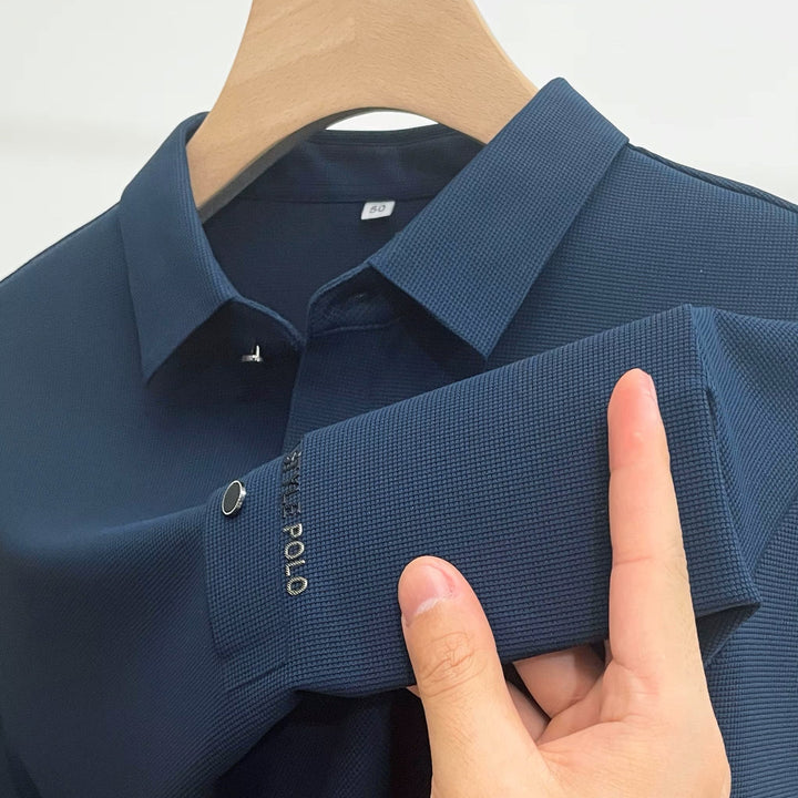 Cavaliere LS -Wrinkle-free  polo