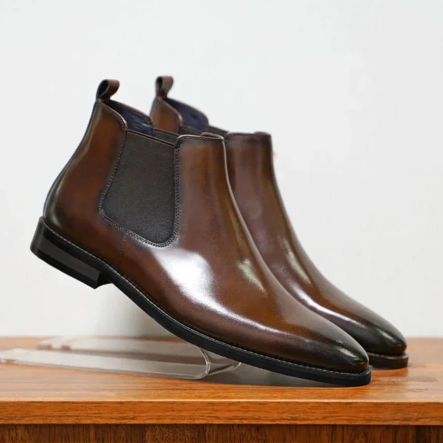 Luca|Leather Chelsea Boots