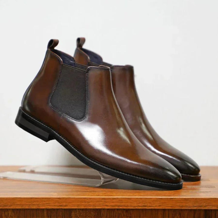 Luca|Leather Chelsea Boots