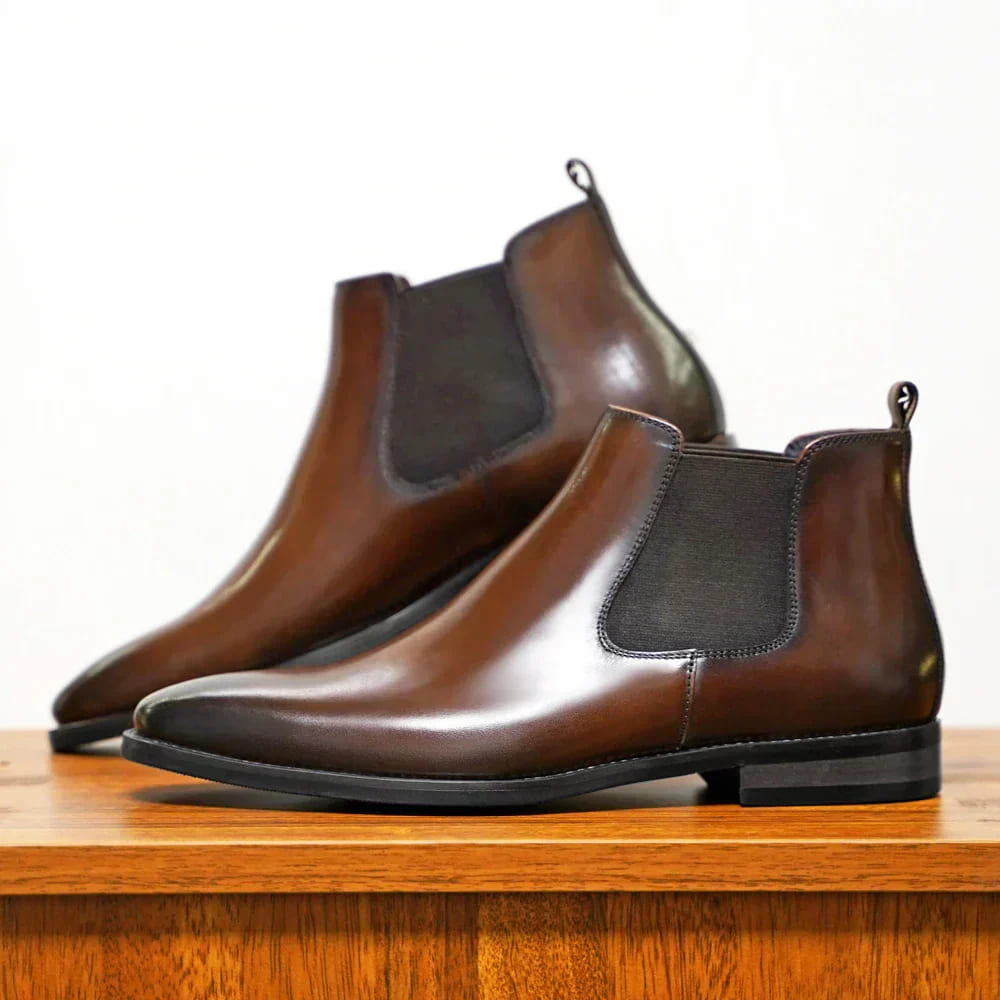Luca|Leather Chelsea Boots