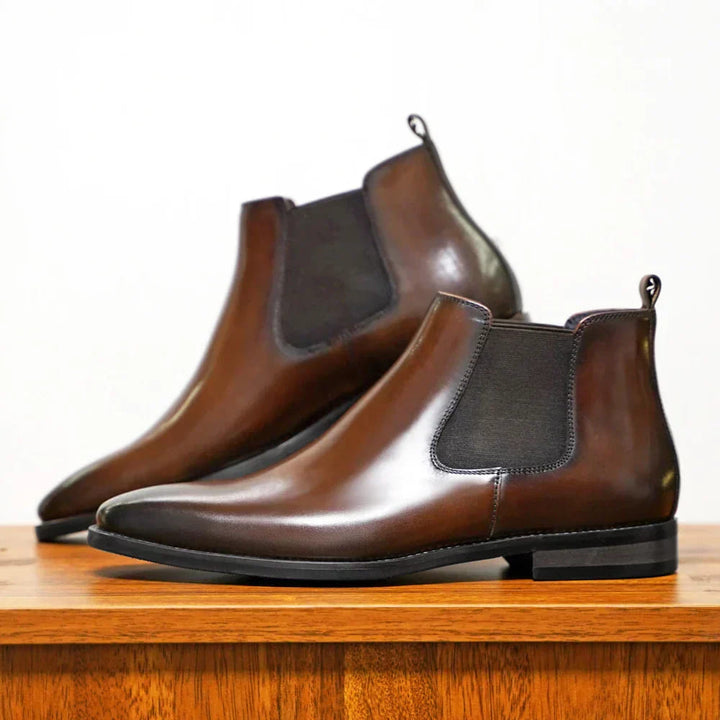 Luca|Leather Chelsea Boots